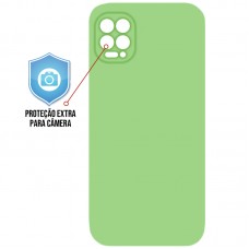 Capa para Motorola Moto G100 e Edge S - Emborrachada Protector Verde Abacate